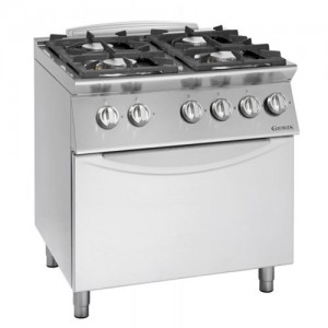 Plinski štedilnik UNIKA 700 s konvekcijsko pečico ECG740E