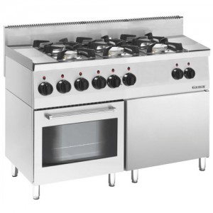 Plinski štedilnik GIO 60 s konvekcijsko pečico LPG696F